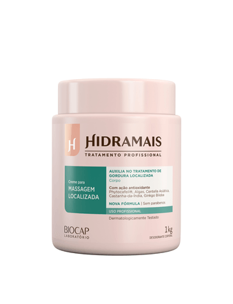 Hidramais Creme Massagem Localizada Redução e Firmeza (1Kg)